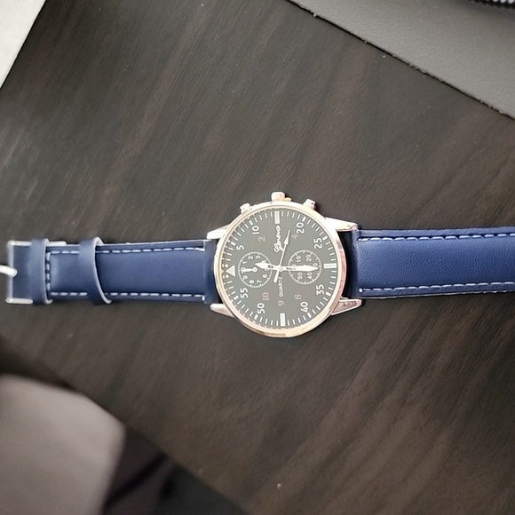 Navy and Gold Watch - Picture 2 of 2